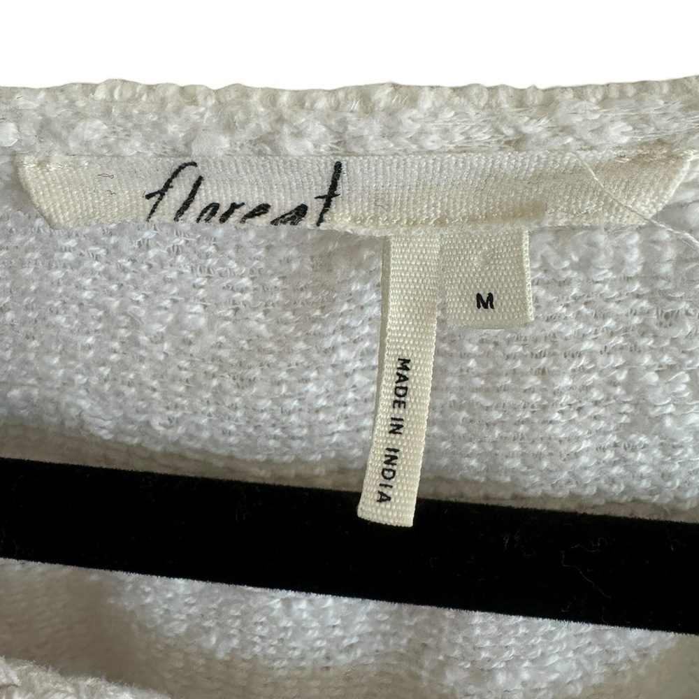 Anthropologie Floreat Crochet Neckline Sweater, Size M - Picture 3 of 6